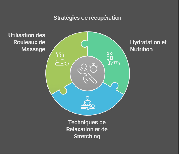 stratégies de récupération en trail